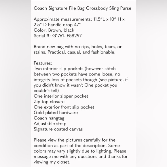 Coach Bundle - Picture 10 of 10